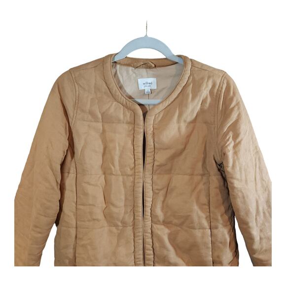 Wilfred Quilted Tan Jacket - Picture 7 of 11